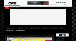 Desktop Screenshot of crossfunctionalequipment.com